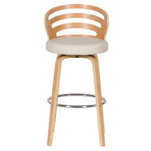 Бар стол Carmen 4041 - бук - крем