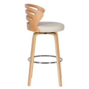 Бар стол Carmen 4041 - бук - крем