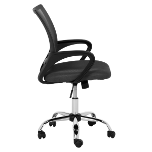 Работен офис стол Carmen 7050-1 LUX - черен