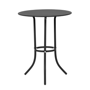 Метална градинска маса NIGER D 60 - черна