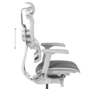 Ергономичен стол ERGOHUMAN ELITE 2 - сива рамка - сив