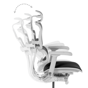 Ергономичен стол ERGOHUMAN ELITE 2 - сива рамка - черен