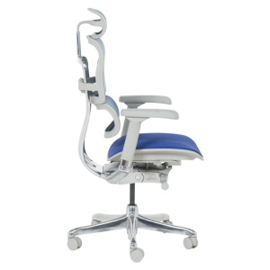 Ергономичен стол ERGOHUMAN ELITE 2 - сива рамка - син