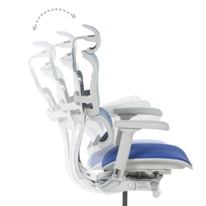 Ергономичен стол ERGOHUMAN ELITE 2 - сива рамка - син