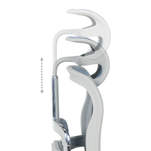 Ергономичен стол ERGOHUMAN ELITE 2 - сива рамка - син