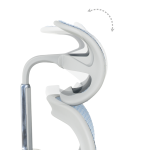 Ергономичен стол ERGOHUMAN ELITE 2 - сива рамка - син