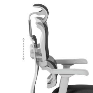 Ергономичен стол ERGOHUMAN ELITE 2 - сива рамка - черен