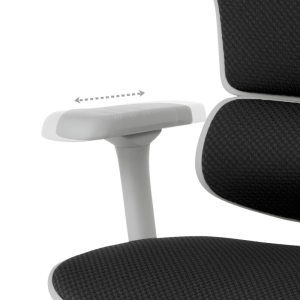 Ергономичен стол ERGOHUMAN ELITE 2 - сива рамка - черен