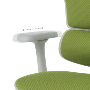 Ергономичен стол ERGOHUMAN ELITE 2 - сива рамка - зелен