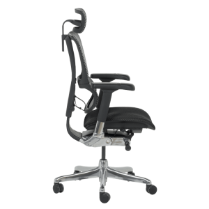 Ергономичен стол ERGOHUMAN IOO ELITE 2 - черна рамка - черен