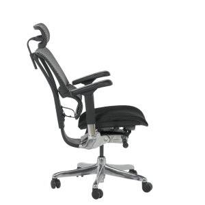 Ергономичен стол ERGOHUMAN IOO ELITE 2 - черна рамка - черен