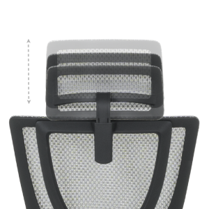 Ергономичен стол ERGOHUMAN IOO ELITE 2 - черна рамка - сив