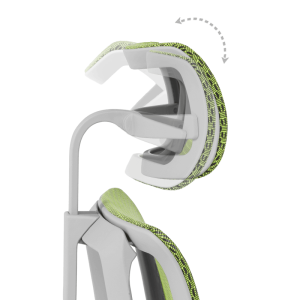 Ергономичен стол ERGOHUMAN IOO ELITE 2 - сива рамка - зелен