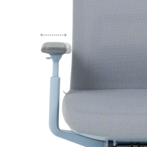 Ергономичен стол ERMELO - син