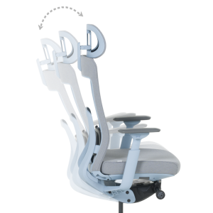 Ергономичен стол ERMELO - син