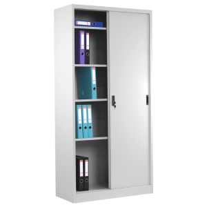 Метален шкаф Carmen CR-1266 J - сив