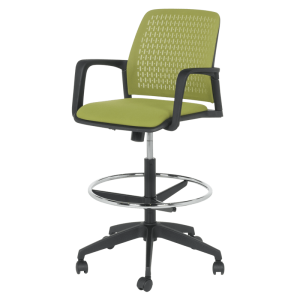 Работен офис стол Carmen 7556 - зелен