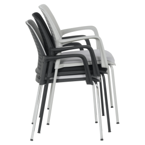 Посетителски стол Carmen 1138 - черен