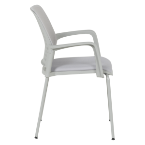 Посетителски стол Carmen 1138 G - светлосив