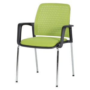 Посетителски стол Carmen 1138 CH - зелен