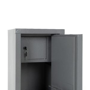 Оръжеен сейф за 5 пушки Carmen CR-1296 KZ - графит