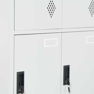 Метален шкаф Carmen CR-1244 GR - сив