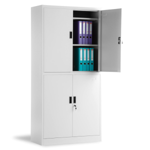 Метален шкаф Carmen CR-1246 GRZ - сив