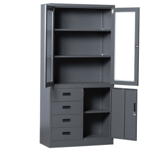 Метален шкаф Carmen CR-1278 E L SAND - графит