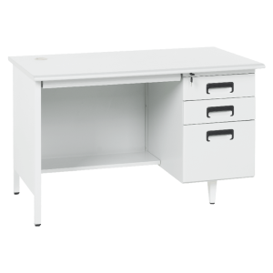 Метално бюро Carmen CR-1317 L - сиво