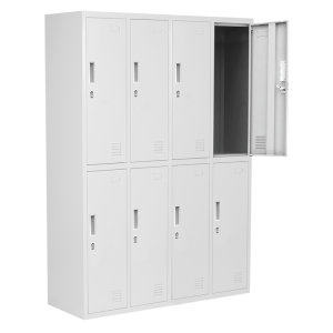 Метален шкаф Carmen CR-1276 J - сив