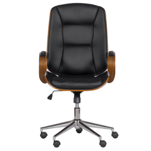 Президентски офис стол Carmen 6406 - орех-черен