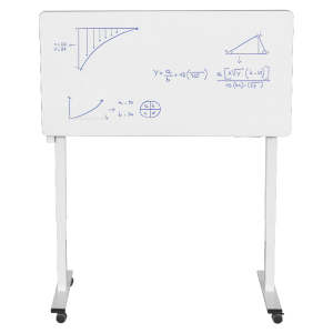 Ергономично регулируемо бюро Carmen CR-114 W - бяло