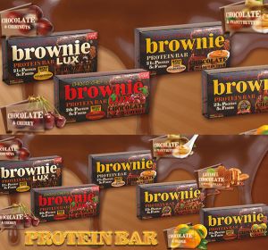 Протеинов бар, Портокал и шоколад, “Брауни”, 100гр