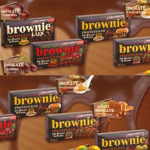 Протеинов бар, Череша и шоколад, “Брауни”, 100гр