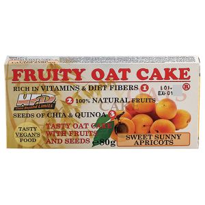 Протеинов овесен кейк, Кайсии и семена, 80гр