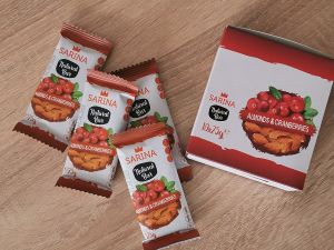 10 бр. Натурален десерт "Сарина" - БАДЕМ и БОРОВИНКА 10бр. x 25 гр.