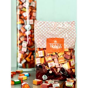 Бонбони Trapa Креасион, без глутен, 1 кг - малина, шам, карамел, лешник