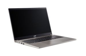 Лаптоп Acer Aspire 15,AL15-33P-359M, Intel Core 3 N355(8C/8T, up to 3.90GHz, 6MB), 15.6" FHD (1920x1080) IPS SlimBezel LCD, 16GB DDR5 4600MHz, 512GB PCIe NVMe SSD, Intel UMA, 2M FHD Cam,WiFi 6, BT 5.1, No OS, Nat Titanium