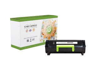 Тонер касета Static Control Black Lexmark 60F0HA0 SUPER PREMIUM Съвместим консуматив, голям капацитет 10 000 стр.