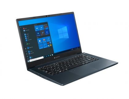 Лаптоп Dynabook Toshiba Tecra A40-J-10X, Intel Core 1135G7 (8M Cache, up to 4.20 GHz), 14''(1920x1080) AG, 8GB 3200MHz DDR4, 512GB SSD PCIe M.2, shared graphics, HD Cam, BT, Intel 11ax+acagn,  Dark Blue, Win10 Pro