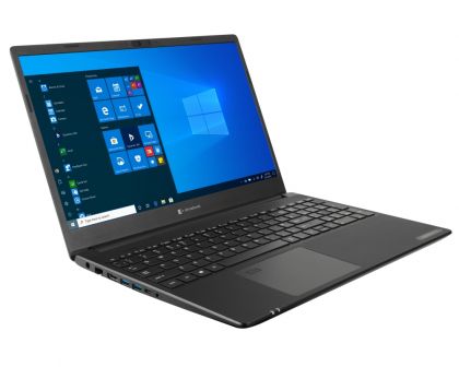 Лаптоп Dynabook Toshiba Satellite Pro L50-G-1C1, Intel Core i7-10710U (12M Cache, up to 4.70 GHz), 15.6"(1920x1080) AG, 8GB (1x8GB) 2666MHz DDR4, 256GB SSD PCIe M.2, nVIDIA MX250 2GB(GDDR5), Cam, BT, Intel 11ax+acagn+BT, Black, Win 10 Pro