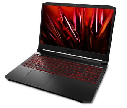 Лаптоп Acer Nitro 5, AN517-41-R5B7, AMD Ryzen 7 5800H (3.2GHz up to 4.4GHz,16MB),17.3" QHD IPS 165Hz,16 GB DDR4 3200MHz (1 slot free), 1024GB NVMe SSD, HDD Kit, RTX 3060 6GB GDDR6, Cam&Mic.,Wi-Fi 6ax, BT, RGB Backlit kbd, No OS, Black+Acer Nitro Gaming Mo