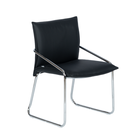 Посетителски стол Carmen 1144 - черен