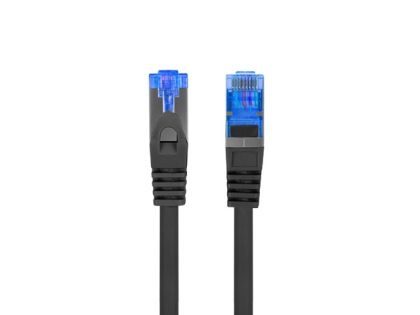 Кабел Lanberg patchcord CAT.6a s/ftp lszh cca 15m black fluke passed