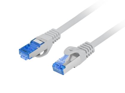 Кабел Lanberg patch cord CAT.6A FTP LSZH CCA 1m Fluke Passed, grey