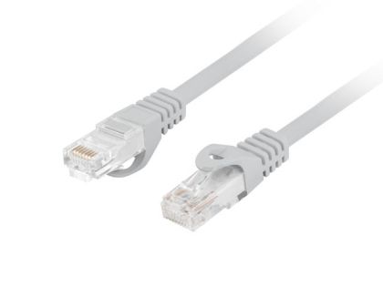 Кабел Lanberg patchcord CAT.6 utp lszh cu 10m grey fluke passed