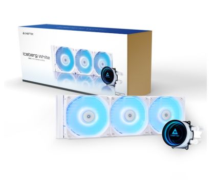 Вентилатор Chieftec Iceberg 360 RGB White