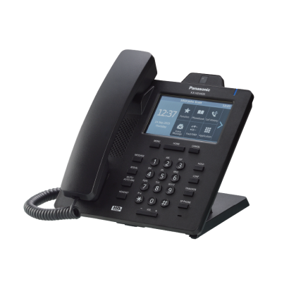 VoIP телефон Panasonic KX-HDV430 - черен