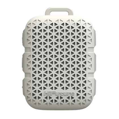 Тонколони HiFuture Pocket S Beige,  Bluetooth 5.4, IPX7 Waterproof, 5W Output, Pair to Play (TWS Mode), Up to 8 Hours Playtime, Support Clip for Wear, Support Magnetic