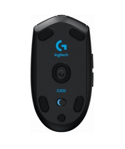 Мишка Logitech G305 Wireless Mouse, Lightsync RGB, Lightspeed Wireless, HERO 12K DPI Sensor, 400 IPS, 6 Programmable Buttons, Black